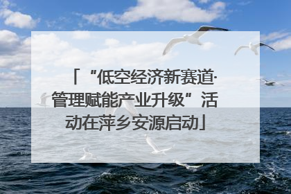 “低空经济新赛道·管理赋能产业升级”活动在萍乡安源启动