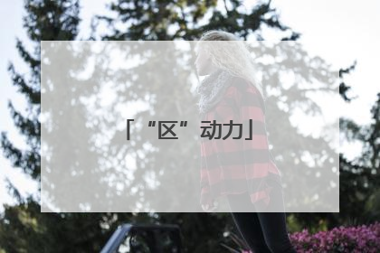 “区”动力