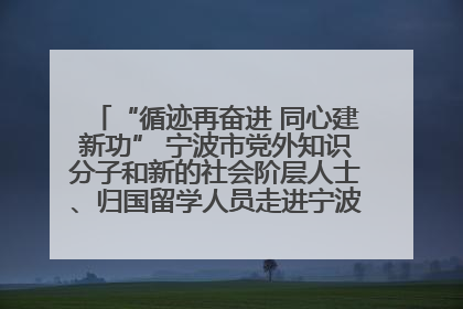 “循迹再奋进 同心建新功” 宁波市党外知识分子和新的社会阶层人士、归国留学人员走进宁波舟山港穿山港区