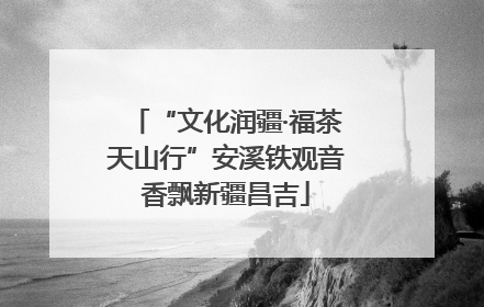 “文化润疆·福茶天山行”安溪铁观音香飘新疆昌吉