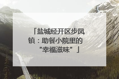 盐城经开区步凤镇：助餐小院里的“幸福滋味”