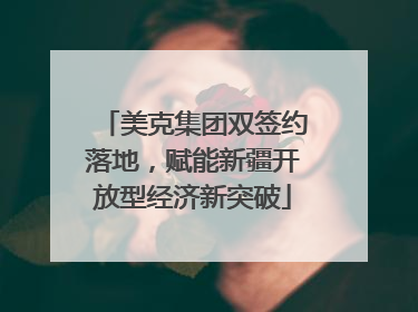 美克集团双签约落地，赋能新疆开放型经济新突破