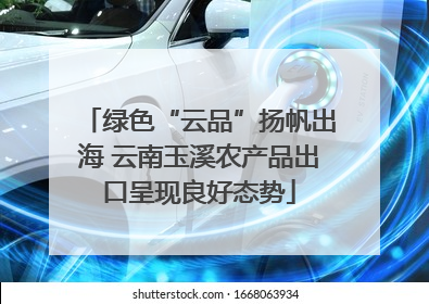绿色“云品”扬帆出海 云南玉溪农产品出口呈现良好态势