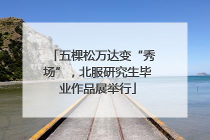 五棵松万达变“秀场”，北服研究生毕业作品展举行