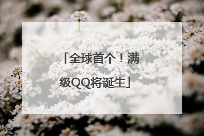 全球首个！满级QQ将诞生