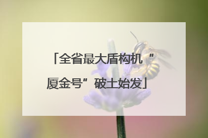 全省最大盾构机“厦金号”破土始发