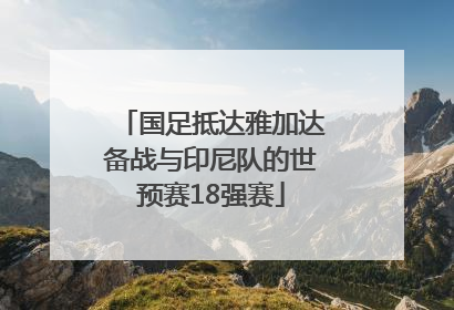 国足抵达雅加达备战与印尼队的世预赛18强赛