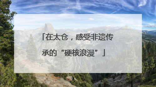 在太仓，感受非遗传承的“硬核浪漫”