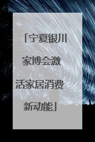 宁夏银川 家博会激活家居消费新动能
