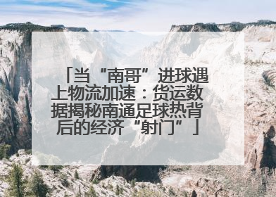 当“南哥”进球遇上物流加速：货运数据揭秘南通足球热背后的经济“射门”