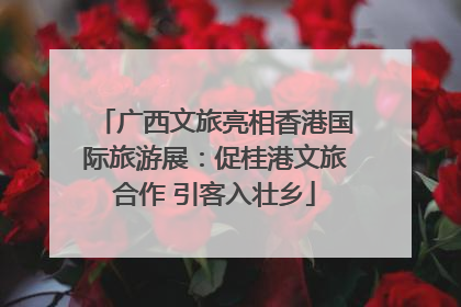 广西文旅亮相香港国际旅游展：促桂港文旅合作 引客入壮乡