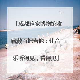 成都这家博物馆收藏数百把吉他：让音乐听得见，看得见