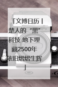 文博日历丨楚人的“黑”科技 地下埋藏2500年依旧熠熠生辉