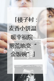 楼子村：麦香小饼温暖幸福院 撂荒地变“金饭碗”