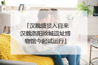 汉魏盛景入目来 汉魏洛阳故城遗址博物馆今起试运行