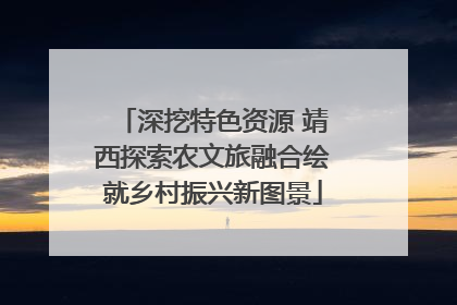 深挖特色资源 靖西探索农文旅融合绘就乡村振兴新图景
