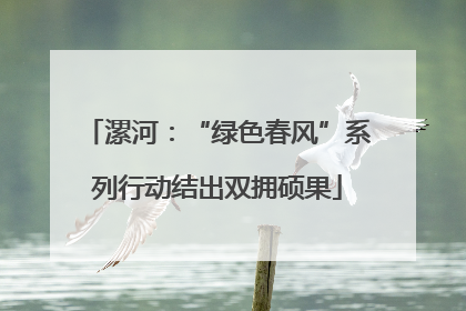 漯河：“绿色春风”系列行动结出双拥硕果