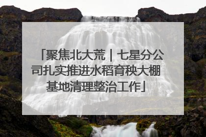 聚焦北大荒｜七星分公司扎实推进水稻育秧大棚基地清理整治工作