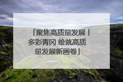 聚焦高质量发展丨多彩青冈 绘就高质量发展新画卷