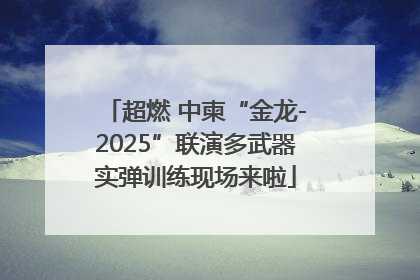 超燃 中柬“金龙-2025”联演多武器实弹训练现场来啦