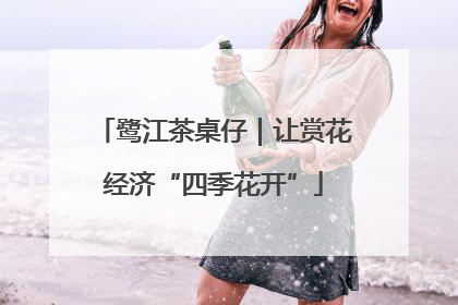 鹭江茶桌仔｜让赏花经济“四季花开”