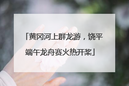 黄冈河上群龙游，饶平端午龙舟赛火热开桨