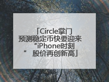 Circle掌门预测稳定币快要迎来“iPhone时刻” 股价再创新高