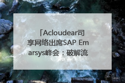 Acloudear司享网络出席SAP Emarsys峰会：破解流量困局，驱动精准增长